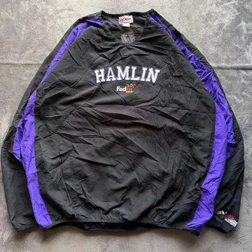 페덱스 FedEx 피스테 풀오버 나일론 자켓 자수 구제 의류