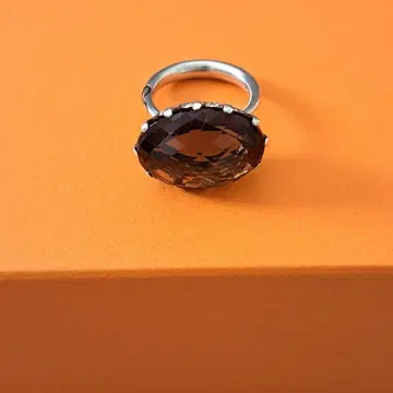 gyamjo jewels 스모키 쿼츠 반지 SV925 #11
