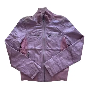 Barney's Originals M 핑크 가죽 자켓