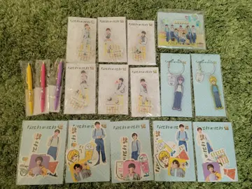 나니와단시 나니와노니와 아크릴 스탠드 씰 키링 볼펜