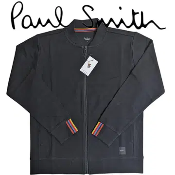 폴스미스 집업 블루종 M 아티스트 스트라이프 블랙