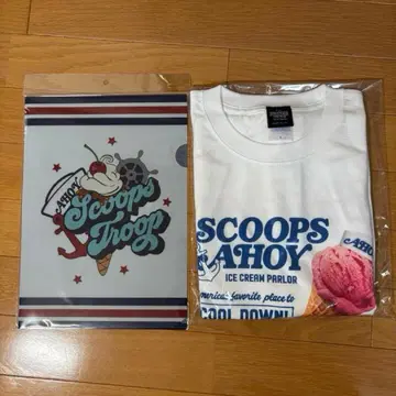 [미개봉] SCOOPS AHOY T셔츠 L 파일 기묘한 이야기