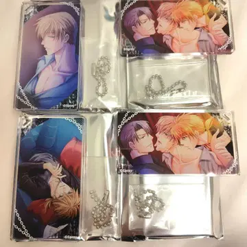 귀축안경 트레이딩 아크릴 플레이트 키체인 노마 카츠야 미도 타카이치