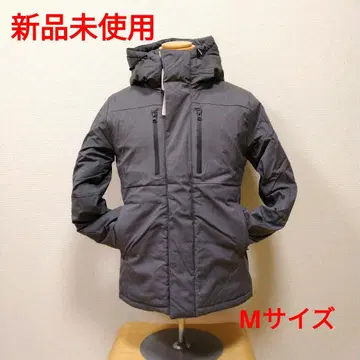 [ 미사용 새상품 ] 그레이 후드 부착 패딩 자켓 리얼라이즈