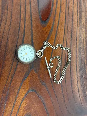 회중시계 영국제 DEACON SWINDON 여성용 은 견고