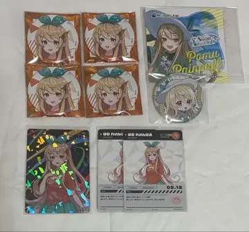 폼 레인퍼프 니지 페스티벌 컬렉션 카드 캔뱃지 마네키네코