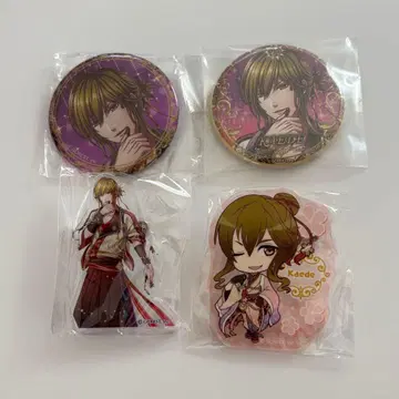 꿈왕국과 잠자는 100명의 왕자님 카에데 캔뱃지 캐릭터 배지 아크릴 배지