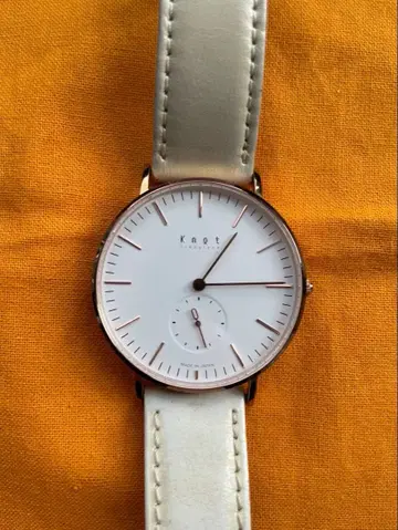 knot 노트 남성용 손목시계 스몰 세컨드