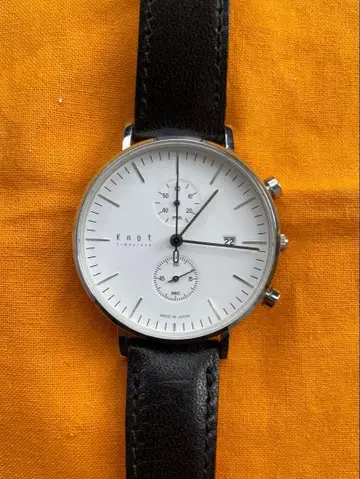 knot 노트 남성용 손목시계 크로노그래프