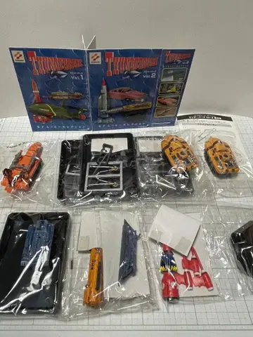 코나미 SF 무비 셀렉션 썬더버드 피규어 하이 퀄리티