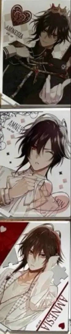 AMNESIA 아무네시아 발렌타인 아크릴 스탠드 신 3종 세트