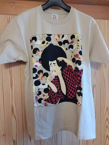 레키시 이케다 타카시 우키요에 고양이 셔츠 M 사이즈