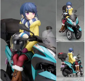 유루캠 시마린 with 삼륜 바이크 1/10 피규어 알터