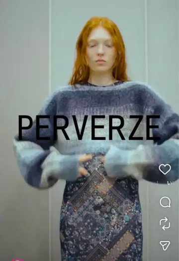 PERVERZE 퍼버즈 3way 니트