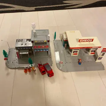 [ 토미카 ] 중앙 소방서 ENEOS 주유소 소방차 소방견 에네오스