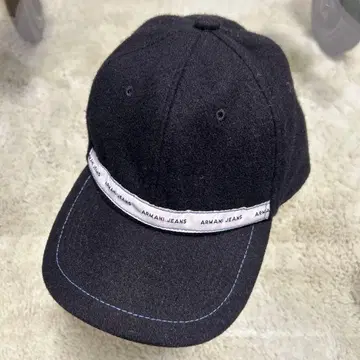 ARMANI JEANS 블랙 캡