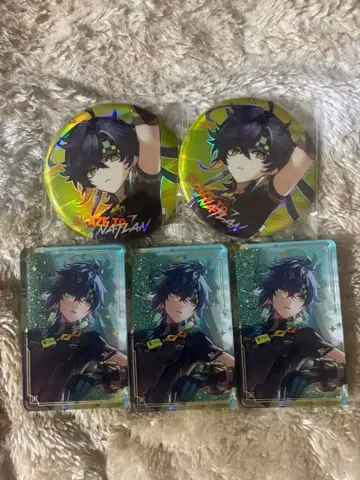 원신 키니치 캔뱃지 아크릴 블록