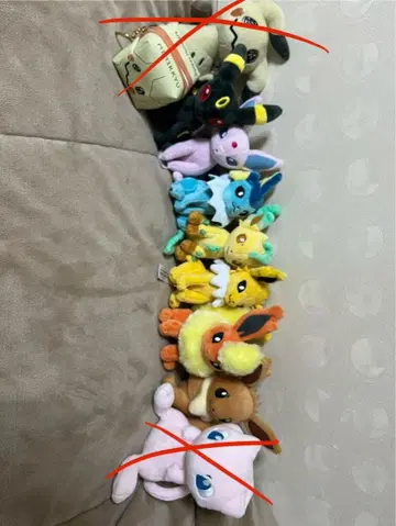 포켓몬 봉제 인형 묶음 판매 이브이 프렌즈