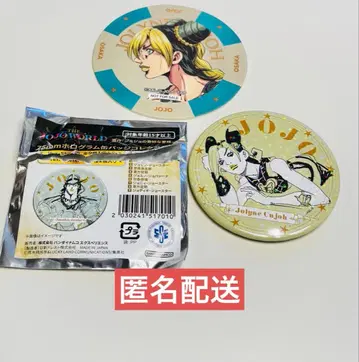 죠죠 죠죠죠의 기묘한 모험 6부 돌석 바다의 여성 죠린 캔뱃지 코스터