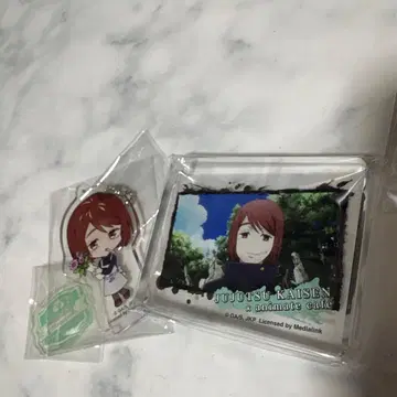 대만 주술회전 이에이리 쇼코 아크릴 키링 아크릴 스탠드 콜렉터블