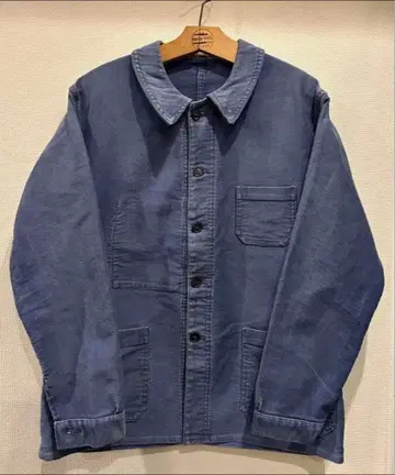 40s50s 프렌치 빈티지 몰스킨 자켓 L 사이즈 정도