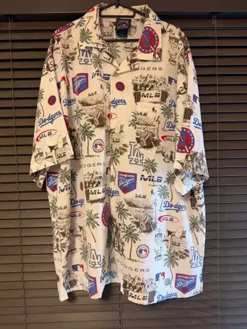 LA 다저스 California Collection 알로하 셔츠 XXL