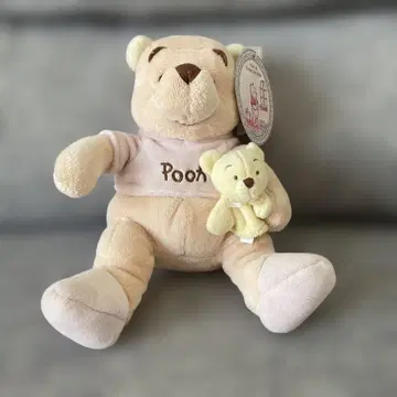 푸우 봉제 인형 손가락 인형 슬리퍼 포함 Disne Store