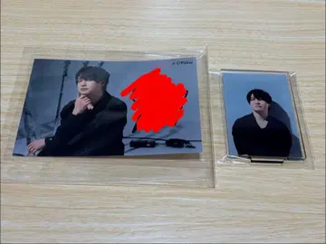 코바야시 유스케 SODA 온라인 복권 친필 사인 브로마이드 아크릴 스탠드