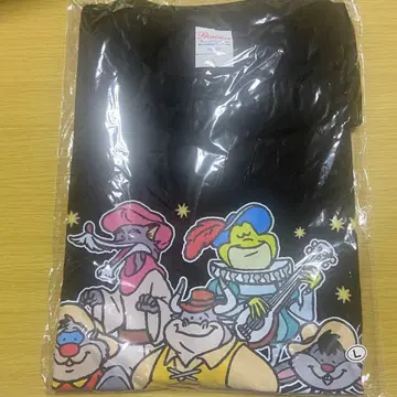 야바이T셔츠야상 스페인의 비밀 해명T셔츠 블랙 L 사이즈