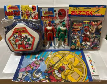 미개봉 특가 초력전대 오렌쟈 피규어 4종 세트 당시 물건 도에이 헤이세이