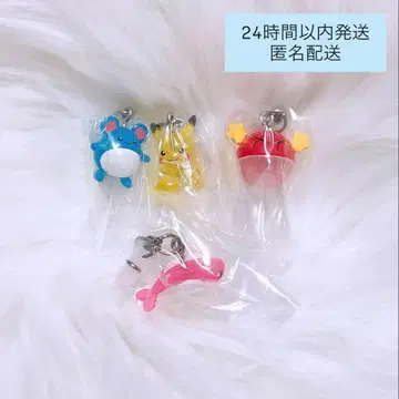 포켓몬 메지루시 액세서리2 피카츄+마릴+샤리타츠+빌리리다마