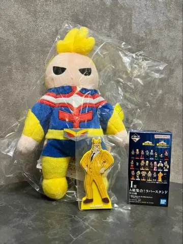 나의 히어로 아카데미아 제일복권 올마이트 사운드 봉제 인형 E상 I상