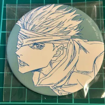 극장판 주술회전0 고죠 사토루 MAPPA TSUTAYA 벨벳 캔뱃지