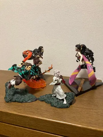 귀멸의 칼날 크로스 링크 피규어 카마도 탄지로 네즈코 루이 제일복권 다키