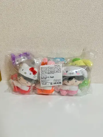 나니와단시 x 산리오 콜라보 로손 한정판 마스코트