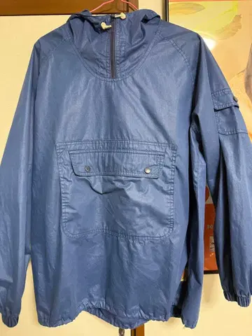 Mizuno 후드 부착 자켓 파랑