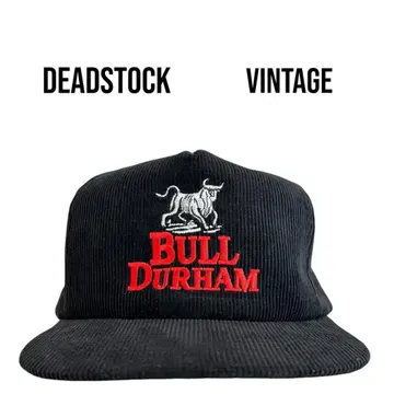 데드스탁 BULL DURHAM 코듀로이 캡 빈티지