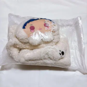 앙스타 후시미 유즈루 화이트 베어 머플러