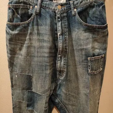 Ne-net 패치워크 데님 팬츠