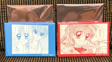 리본 CAFE 카미카제 괴도 잔느 명장면 스퀘어 배지 2개 세트