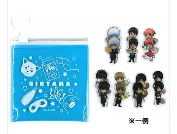 은혼 THE FINAL 스티커 포함 미니 클리어 파우치 마루이 영화 씰