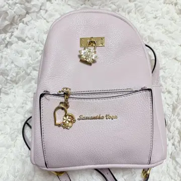 사만사 베가 백팩 가방 보라색