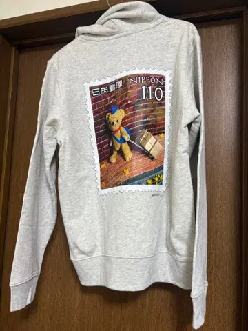 우표 디자인 포스쿠마 후드티