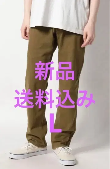 EDWIN WARM FLEX 레귤러 스트레이트 치노 팬츠 카키 브라운