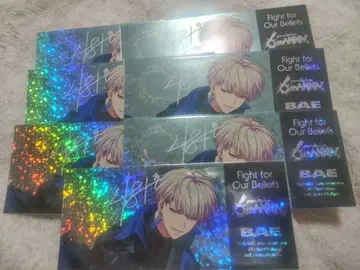 파라라이 6주년 티켓풍 홀로그램 카드 티케카 츠바메 카준