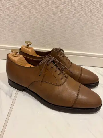 [ 새상품급 ] 크로켓 앤 존스 드레스 슈즈 브라운 27cm