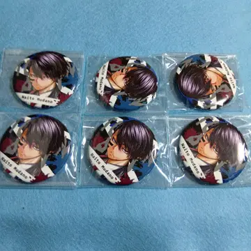 무타노무진 캔뱃지 6개 세트 도겐안귀 아키타 쇼텐 원작 그림