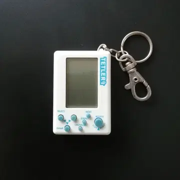 TETRIS 키링 게임 화이트