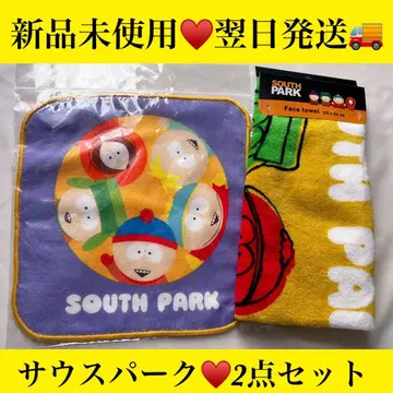 미사용 새상품 익일 배송 2세트 사우스 파크 타월 손수건
