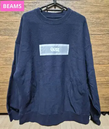 BEAMS SSZ 스티커 스웨트 L 사이즈